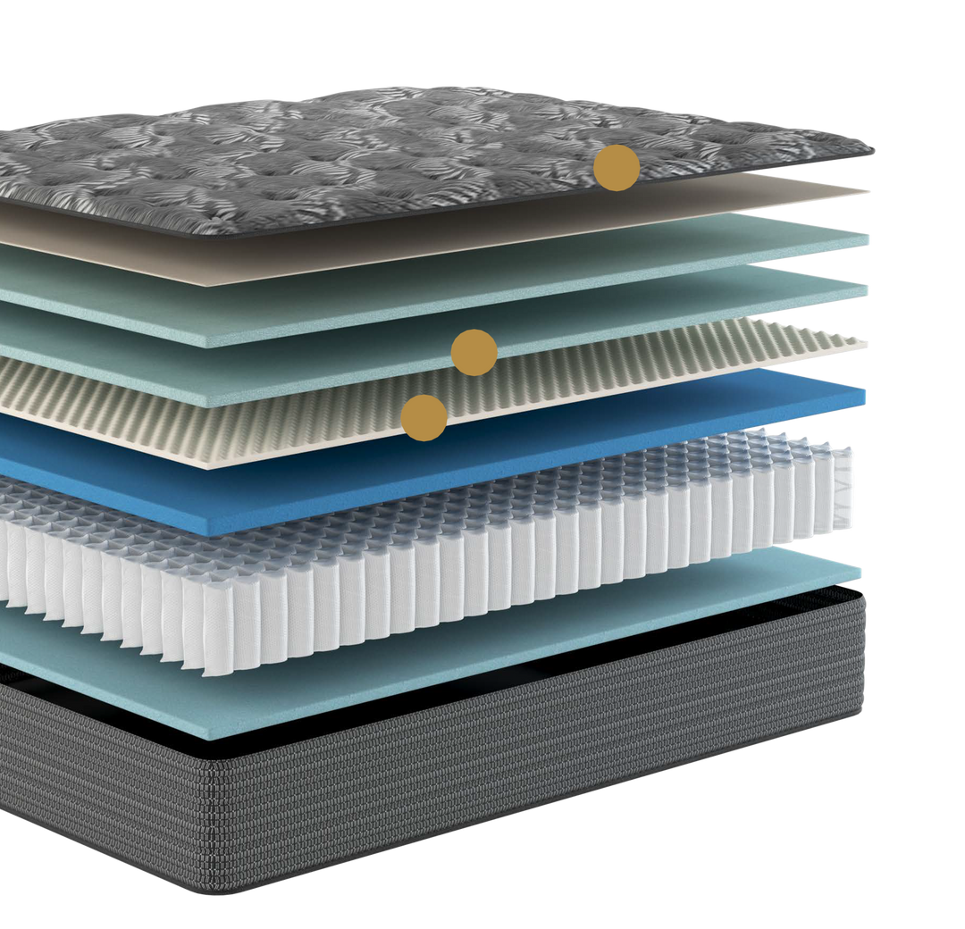 The Moon Plush 13.5" Mattress by Worlds Best Sleep